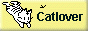 A little black cat with the text 'Cat Lover' Button